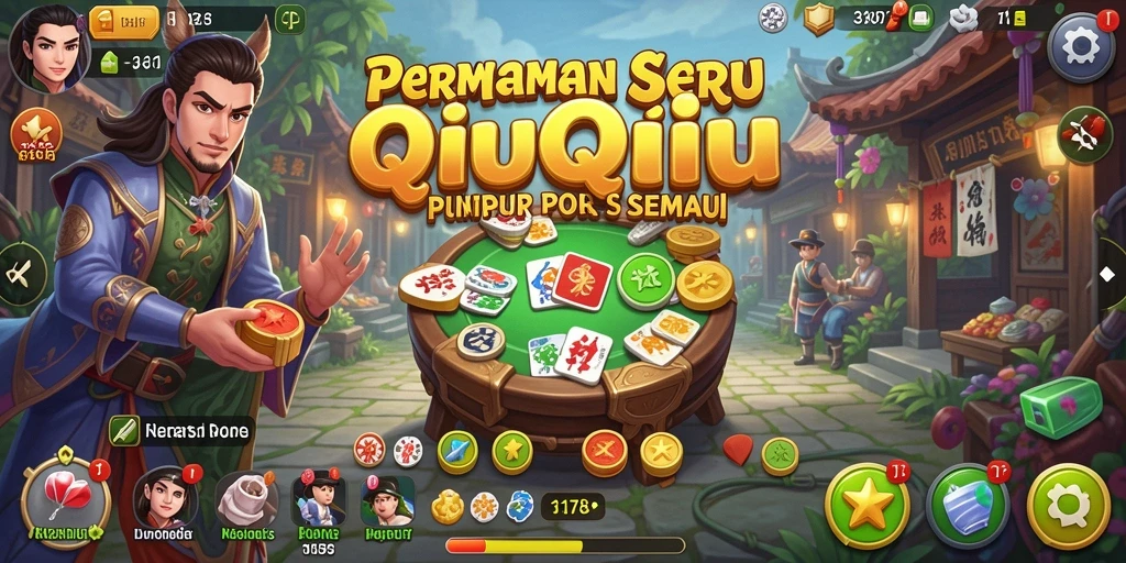 Screenshot permainan QiuQiu yang seru dan menantang di 3178.