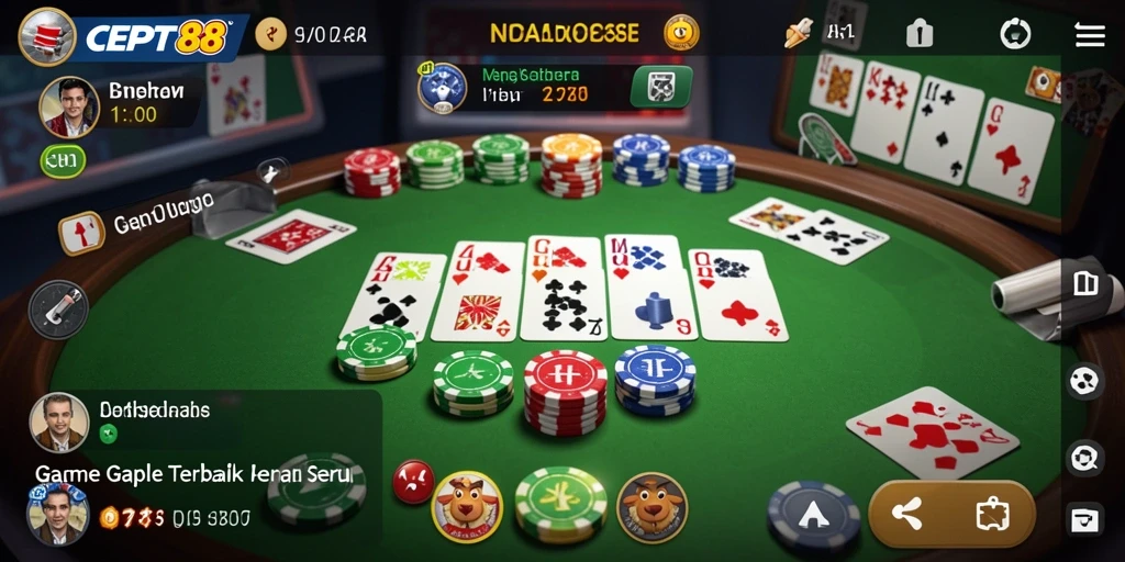 Tampilan gameplay seru dari aplikasi CEPAT88 yang menyenangkan.