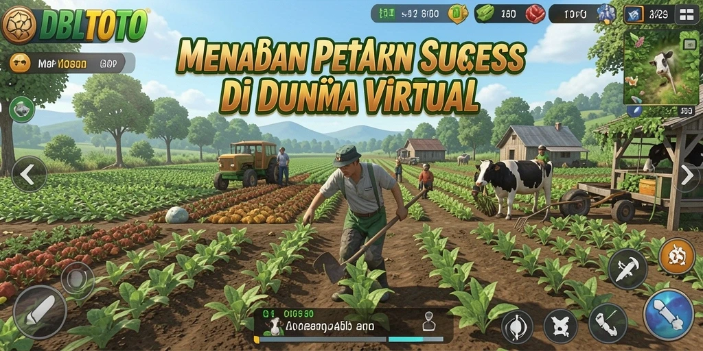 Tampilan gameplay menarik di dunia pertanian DBLTOTO.